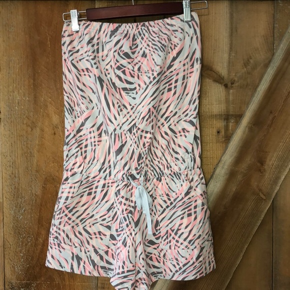 NY&CO strapless cotton romper size XS - Picture 1 of 5